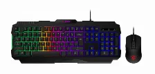 Kit Teclado Y Mouse Gaming Msi Forge Gk100 Combo, Alambrico, Usb, 1.5m, Espanol, Negro